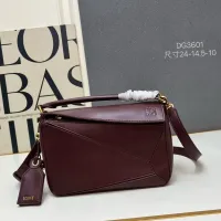 $128.00 USD LOEWE AAA Quality Messenger Bags For Women #1411157