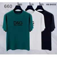 $38.00 USD Dolce & Gabbana D&G T-Shirts Short Sleeved For Men #1411287