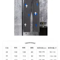 $64.00 USD Chrome Hearts Jeans For Men #1412466