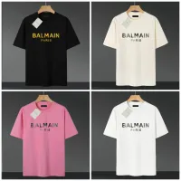 $39.00 USD Balmain T-Shirts Short Sleeved For Unisex #1416460