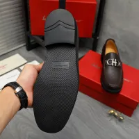 $96.00 USD Salvatore Ferragamo Leather Shoes For Men #1416536