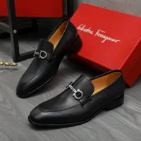 $88.00 USD Salvatore Ferragamo Leather Shoes For Men #1416543