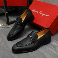 $88.00 USD Salvatore Ferragamo Leather Shoes For Men #1416553