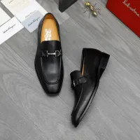 $88.00 USD Salvatore Ferragamo Leather Shoes For Men #1416554