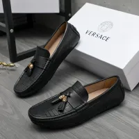 $76.00 USD Versace Leather Shoes For Men #1416942