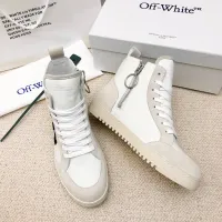 $96.00 USD Off-White High Tops Shoes For Women #1417454