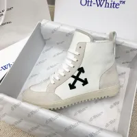 $96.00 USD Off-White High Tops Shoes For Men #1417455