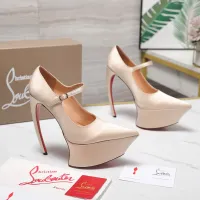 $128.00 USD Christian Louboutin High-heeled shoes For Women #1417932