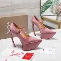 $128.00 USD Christian Louboutin High-heeled shoes For Women #1417934