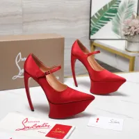 $128.00 USD Christian Louboutin High-heeled shoes For Women #1417935