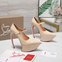 $128.00 USD Christian Louboutin High-heeled shoes For Women #1417937
