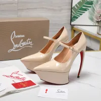 $128.00 USD Christian Louboutin High-heeled shoes For Women #1417937
