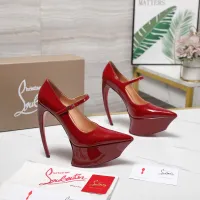 $128.00 USD Christian Louboutin High-heeled shoes For Women #1417938