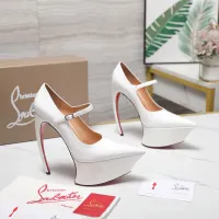 $128.00 USD Christian Louboutin High-heeled shoes For Women #1417939