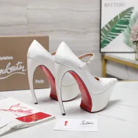 $128.00 USD Christian Louboutin High-heeled shoes For Women #1417939