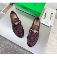 $140.00 USD Bottega Veneta BV Leather Shoes For Women #1418065