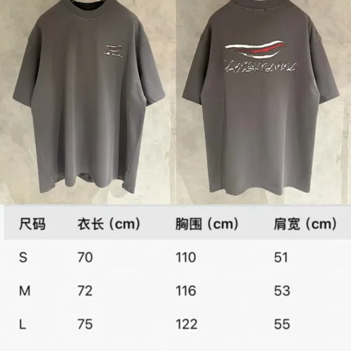 Replica Balenciaga T-Shirts Short Sleeved For Unisex #1418566 $56.00 USD for Wholesale
