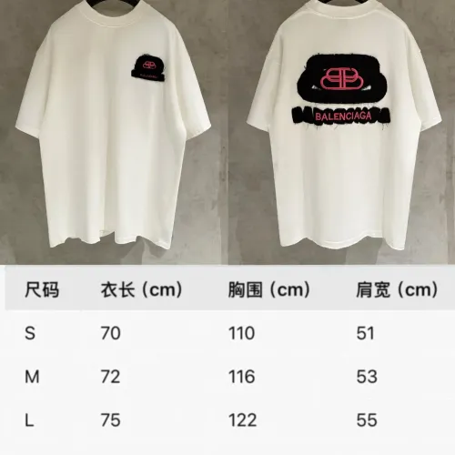 Replica Balenciaga T-Shirts Short Sleeved For Unisex #1418574 $56.00 USD for Wholesale