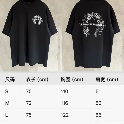 Replica Chrome Hearts T-Shirts Short Sleeved For Unisex #1418803 $56.00 USD for Wholesale