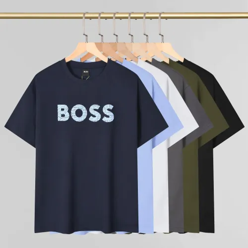 Replica Boss T-Shirts Short Sleeved For Men #1418992 $27.00 USD for Wholesale