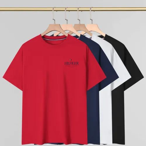 Replica Tommy Hilfiger TH T-Shirts Short Sleeved For Men #1419016 $29.00 USD for Wholesale