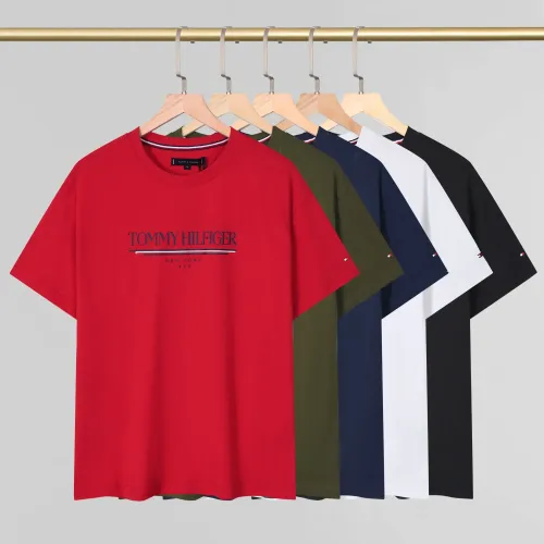 Replica Tommy Hilfiger TH T-Shirts Short Sleeved For Men #1419033 $29.00 USD for Wholesale