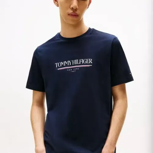 Replica Tommy Hilfiger TH T-Shirts Short Sleeved For Men #1419036 $29.00 USD for Wholesale
