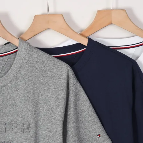 Replica Tommy Hilfiger TH T-Shirts Short Sleeved For Men #1419066 $29.00 USD for Wholesale