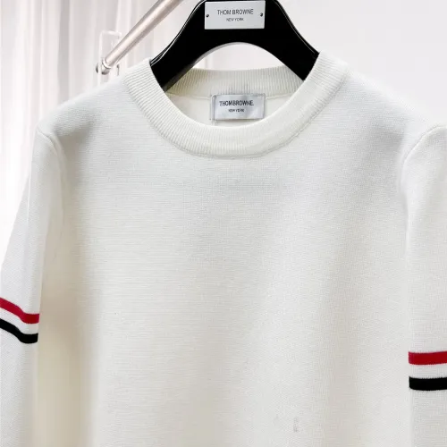 Replica Thom Browne TB Sweaters Long Sleeved For Men #1419160 $72.00 USD for Wholesale
