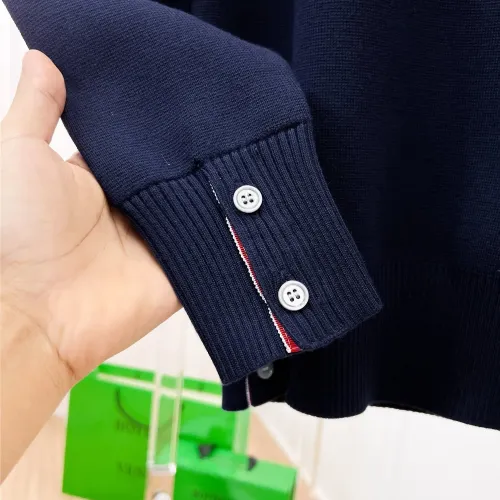 Replica Thom Browne TB Sweaters Long Sleeved For Men #1419161 $72.00 USD for Wholesale