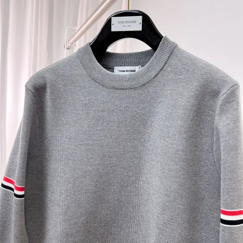 Replica Thom Browne TB Sweaters Long Sleeved For Men #1419163 $72.00 USD for Wholesale