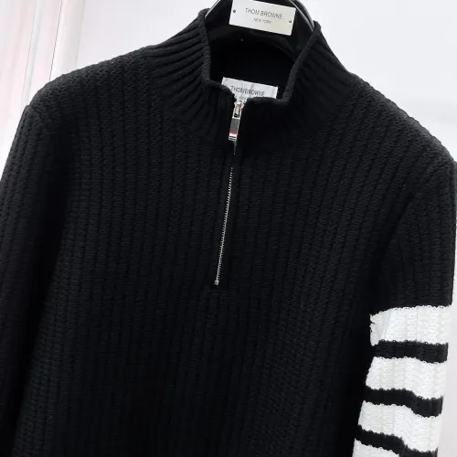 Replica Thom Browne TB Sweaters Long Sleeved For Men #1419175 $92.00 USD for Wholesale