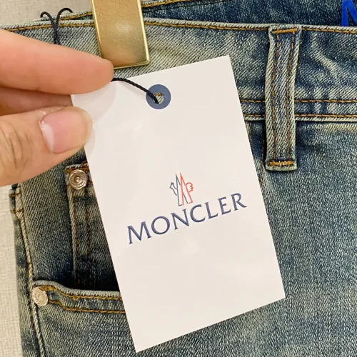 Replica Moncler Jeans For Men #1419289 $85.00 USD for Wholesale