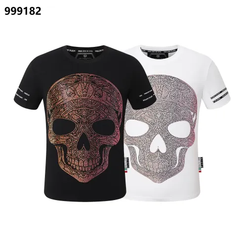 Replica Philipp Plein PP Oversize T-Shirts Short Sleeved For Men #1419436 $29.00 USD for Wholesale