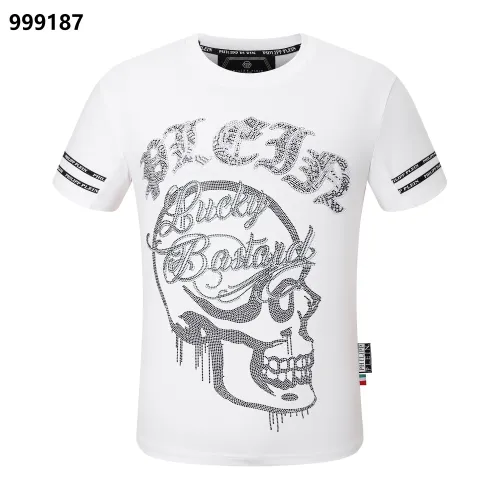 Philipp Plein PP Oversize T-Shirts Short Sleeved For Men #1419444