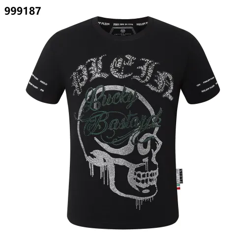 Philipp Plein PP Oversize T-Shirts Short Sleeved For Men #1419445