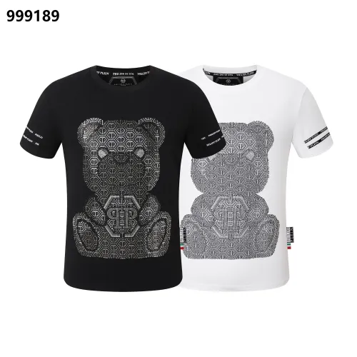 Replica Philipp Plein PP Oversize T-Shirts Short Sleeved For Men #1419452 $29.00 USD for Wholesale
