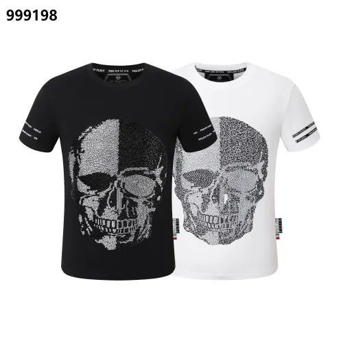 Replica Philipp Plein PP Oversize T-Shirts Short Sleeved For Men #1419478 $29.00 USD for Wholesale