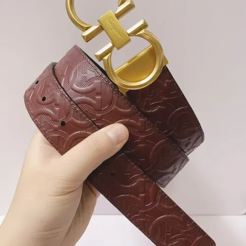 Replica Salvatore Ferragamo AAA Quality Belts In 3.5cm For Men #1419698 $52.00 USD for Wholesale