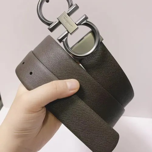 Replica Salvatore Ferragamo AAA Quality Belts In 3.5cm For Men #1419708 $52.00 USD for Wholesale