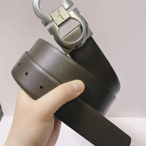 Replica Salvatore Ferragamo AAA Quality Belts In 3.5cm For Men #1419712 $52.00 USD for Wholesale