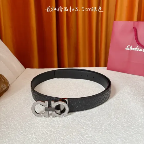Replica Salvatore Ferragamo AAA Quality Belts In 3.5cm For Men #1419726 $52.00 USD for Wholesale
