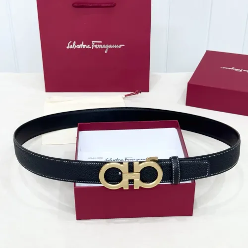 Replica Salvatore Ferragamo AAA Quality Belts In 3.5cm For Men #1419730 $52.00 USD for Wholesale