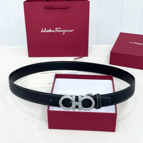 Replica Salvatore Ferragamo AAA Quality Belts In 3.5cm For Men #1419731 $52.00 USD for Wholesale