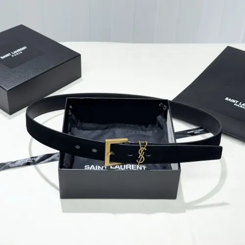 Replica Yves Saint Laurent AAA Quality Belts In 3.0cm For Women #1419894 $45.00 USD for Wholesale