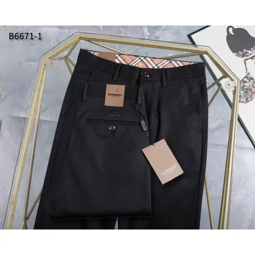 Replica Burberry Pants For Men #1420195 $42.00 USD for Wholesale