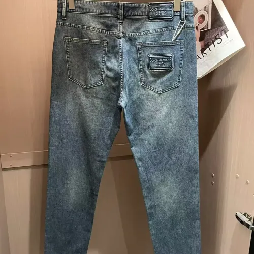 Replica Dolce & Gabbana D&G Jeans For Men #1420218 $45.00 USD for Wholesale
