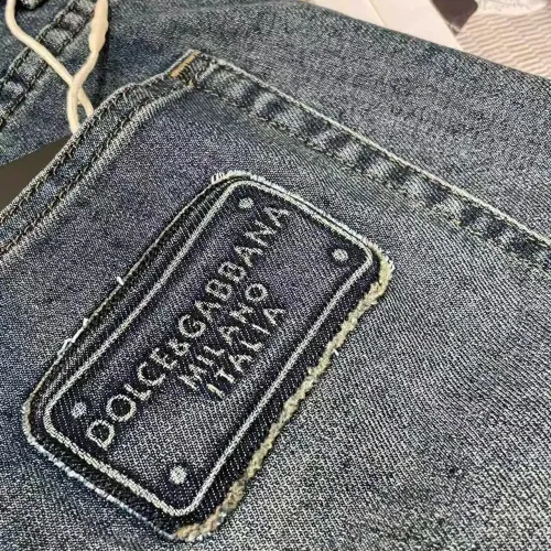 Replica Dolce & Gabbana D&G Jeans For Men #1420218 $45.00 USD for Wholesale