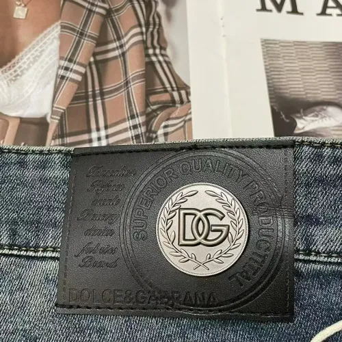 Replica Dolce & Gabbana D&G Jeans For Men #1420219 $45.00 USD for Wholesale