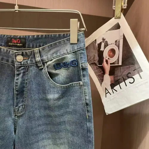 Replica Dolce & Gabbana D&G Jeans For Men #1420220 $45.00 USD for Wholesale